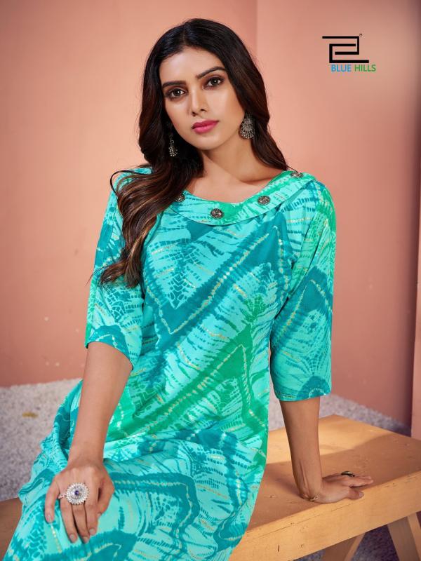 Blue Hills Hey Babe Heavy Rayon Designer Exclusive Kurti Collection